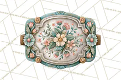 Western Wildflowers Clipart PNG, Rustic Cowgirl Product Image 2