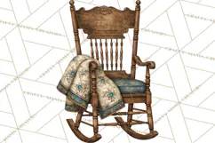 Whimsical Farmhouse Furniture Clipart PNG Product Image 3
