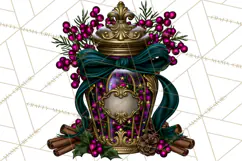 Gothic Christmas Apothecary PNG, Christmas Potions Product Image 4