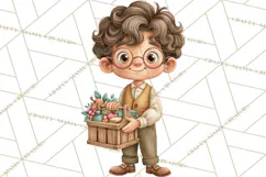 Enchanted Village Clipart PNG, Cozy Cottage Town Product Image 3
