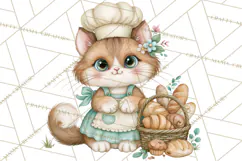 Enchanted Village Clipart PNG, Cozy Cottage Town Product Image 5
