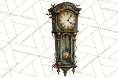 Spooky Kids PNG, Vintage Halloween Clipart Product Image 5