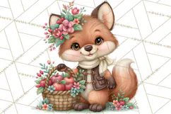 Enchanted Village Clipart PNG, Cozy Cottage Town Product Image 2