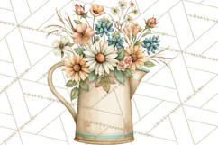 Western Wildflowers Clipart PNG, Rustic Cowgirl Product Image 3