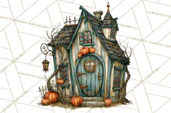 Spooky Kids PNG, Vintage Halloween Clipart Product Image 4
