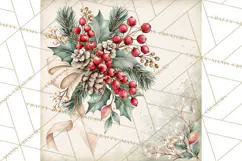Christmas Watercolor Backgrounds PNG Product Image 5