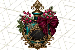 Gothic Christmas Apothecary PNG, Christmas Potions Product Image 2