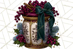 Gothic Christmas Apothecary PNG, Christmas Potions Product Image 3