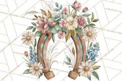 Western Wildflowers Clipart PNG, Rustic Cowgirl Product Image 4