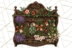 Gothic Apothecary Clipart PNG, Halloween Potions Product Image 4