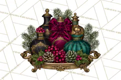 Gothic Christmas Apothecary PNG, Christmas Potions Product Image 4