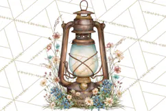 Western Wildflowers Clipart PNG, Rustic Cowgirl Product Image 5