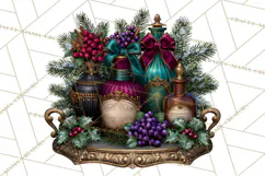 Gothic Christmas Apothecary PNG, Christmas Potions Product Image 5