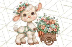 Enchanted Village Clipart PNG, Cozy Cottage Town Product Image 5