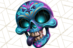 Neon Night Frights PNG Halloween Clipart Product Image 2