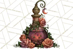 Gothic Apothecary Clipart PNG, Halloween Potions Product Image 2