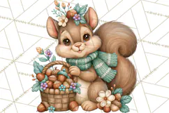 Enchanted Village Clipart PNG, Cozy Cottage Town Product Image 3