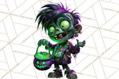Neon Night Frights PNG Halloween Clipart Product Image 4