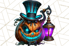 Neon Night Frights PNG Halloween Clipart Product Image 2