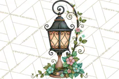 Enchanted Village Clipart PNG, Cozy Cottage Town Product Image 2