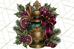 Gothic Christmas Apothecary PNG, Christmas Potions Product Image 2