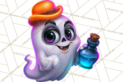 Neon Night Frights PNG Halloween Clipart Product Image 4