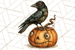Spooky Kids PNG, Vintage Halloween Clipart Product Image 4