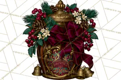 Gothic Christmas Apothecary PNG, Christmas Potions Product Image 3