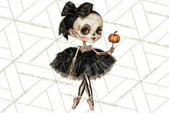 Spooky Kids PNG, Vintage Halloween Clipart Product Image 2