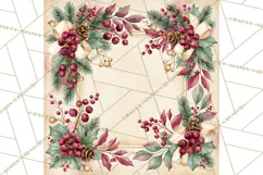 Christmas Watercolor Backgrounds PNG Product Image 2