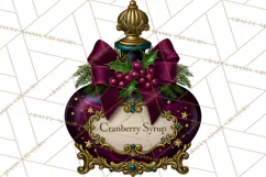 Gothic Christmas Apothecary PNG, Christmas Potions Product Image 5