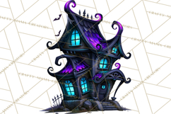 Neon Night Frights PNG Halloween Clipart Product Image 4