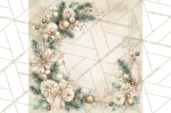 Christmas Watercolor Backgrounds PNG Product Image 4