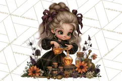 Gothic Apothecary Clipart PNG, Halloween Potions Product Image 5