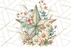 Western Wildflowers Clipart PNG, Rustic Cowgirl Product Image 2