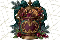 Gothic Christmas Apothecary PNG, Christmas Potions Product Image 2