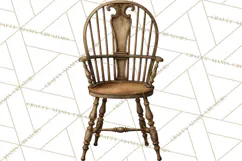 Whimsical Farmhouse Furniture Clipart PNG Product Image 4