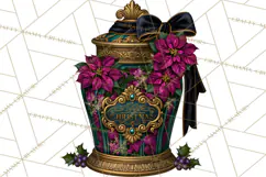 Gothic Christmas Apothecary PNG, Christmas Potions Product Image 3
