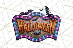 Neon Night Frights PNG Halloween Clipart Product Image 5