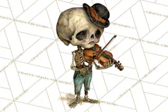 Spooky Kids PNG, Vintage Halloween Clipart Product Image 3