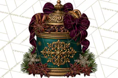 Gothic Christmas Apothecary PNG, Christmas Potions Product Image 2