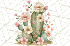 Western Wildflowers Clipart PNG, Rustic Cowgirl Product Image 3
