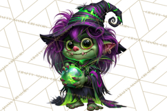 Neon Night Frights PNG Halloween Clipart Product Image 3