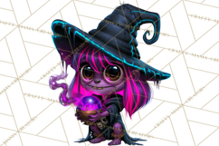 Neon Night Frights PNG Halloween Clipart Product Image 2