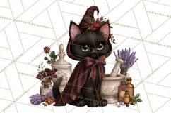 Gothic Apothecary Clipart PNG, Halloween Potions Product Image 2