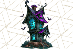 Neon Night Frights PNG Halloween Clipart Product Image 3