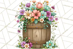 Enchanted Village Clipart PNG, Cozy Cottage Town Product Image 4