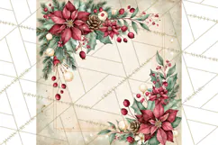 Christmas Watercolor Backgrounds PNG Product Image 4