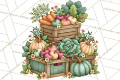 Enchanted Village Clipart PNG, Cozy Cottage Town Product Image 5