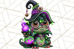 Neon Night Frights PNG Halloween Clipart Product Image 5